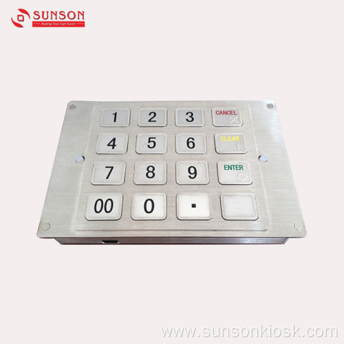 Mini-size Encrypted pinpad for Unmanned Payment Kiosk